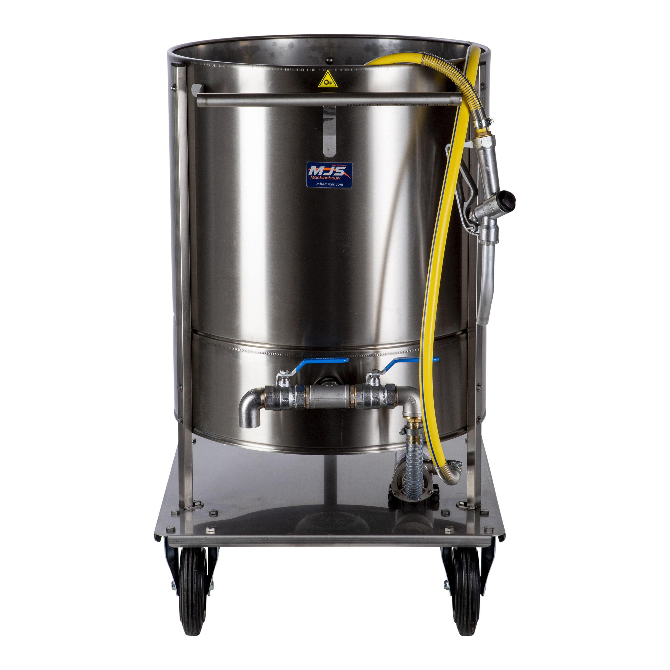 Combimixer op wielen met ondergeplaatste motor - 200 liter