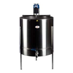 Melk Mixer op poten met bovengeplaatste motor - 300 Liter