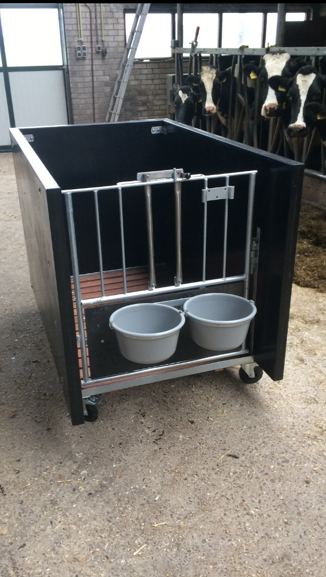 DairyTop Kalvereenlingbox op wieltjes 90cm breed - Afbeelding 3