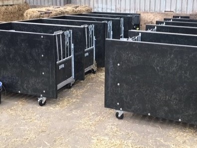 DairyTop Kalvereenlingbox op wieltjes 90cm breed - Afbeelding 4