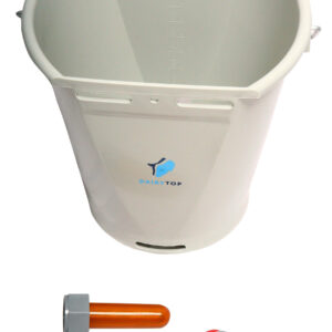 HIKO® Kalverdrinkemmer TK9 grijs