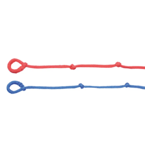 Verlostouwtjes, Nylon Rood en Blauw