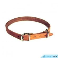 Kopriem /kalverhalsriem leer met ring