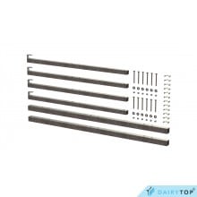 CalfOtel Koppelset Open Top op meervoudig kunststof rooster