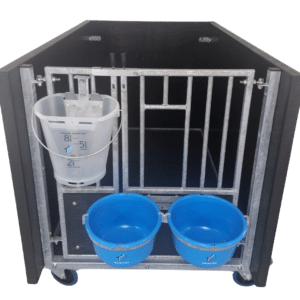 DairyTop Kalvereenlingbox op wieltjes 100cm breed