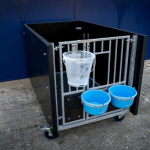 DairyTop Kalvereenlingbox op wieltjes 90cm breed